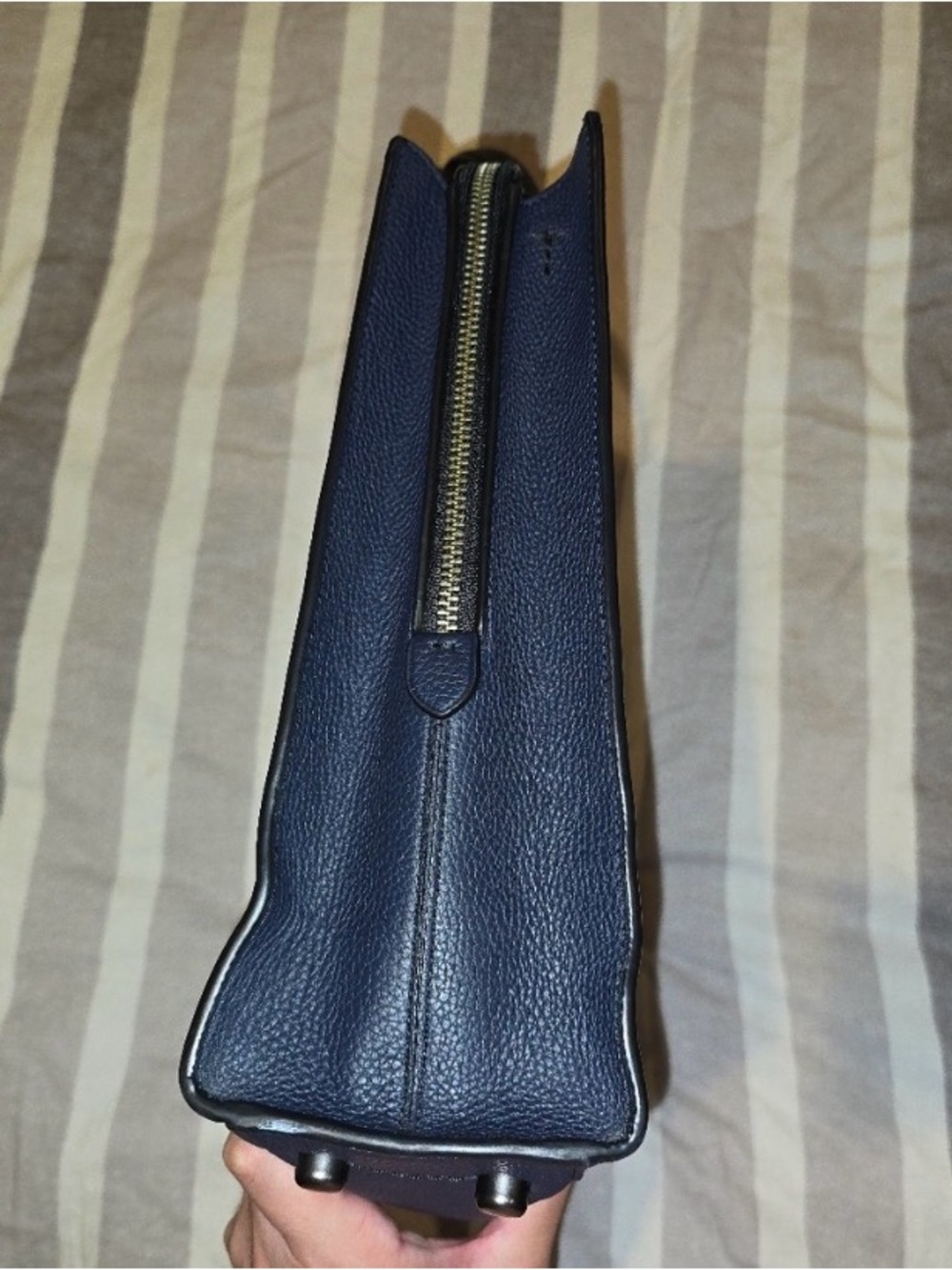 Coach Men's Charlie Briefcase in Signature Canvas Blocking - Picture 4 of 8
